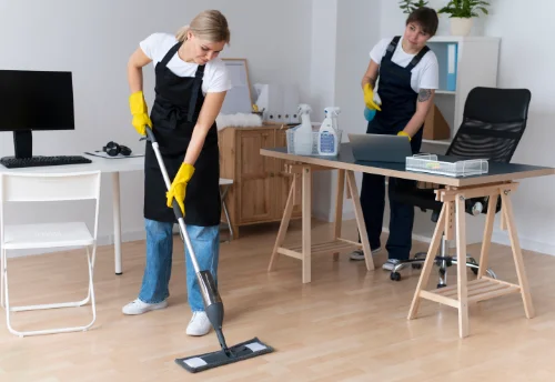 Nettoyage de bureau professionnel à la Framboisière